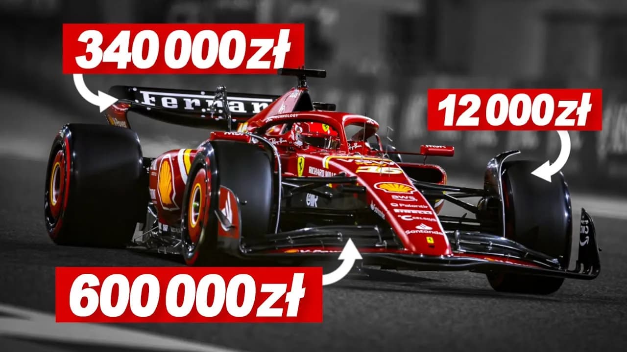 Ile kosztuje bolid F1 Ferrari? Zaskakujące ceny i oferty modeli