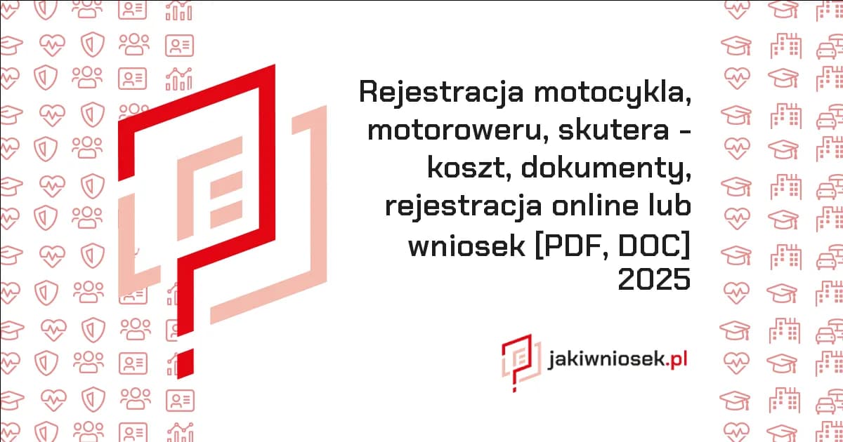 Ile kosztuje przerejestrowanie motoroweru? Sprawdź, by uniknąć wydatków