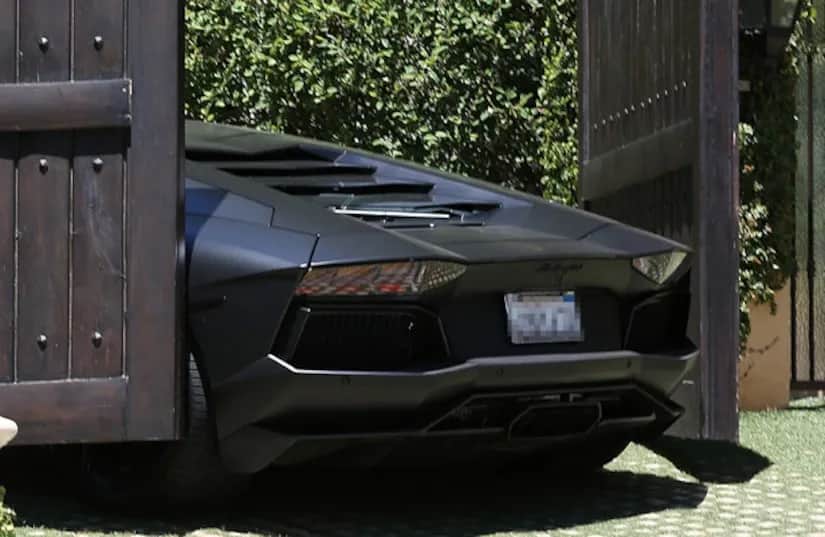 Kim Kardashian i jej luksusowy Lamborghini Aventador dla Kanye Westa