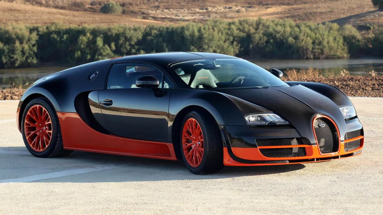 Bugatti Veyron ile ma koni? Odkryj moc, która zaskakuje!