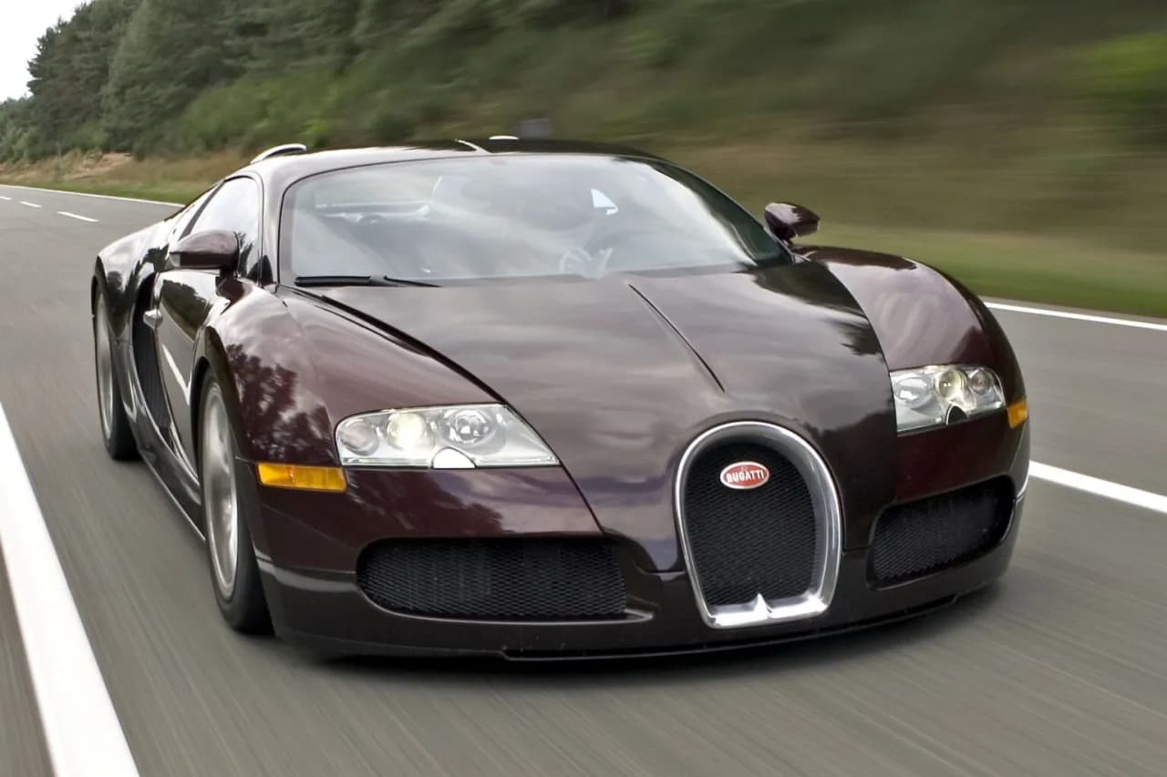 Bugatti Veyron ile do 100 km/h - Niezwykłe osiągi i przyspieszenie